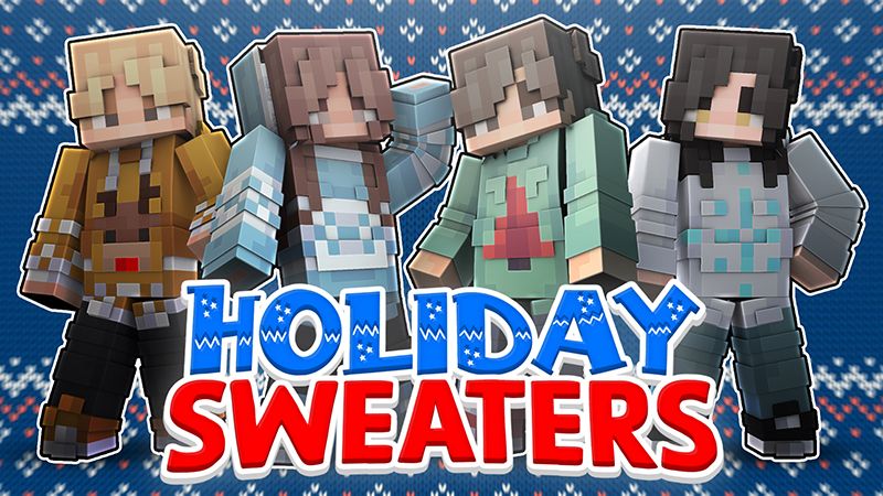 Holiday Sweaters on the Minecraft Marketplace by The Lucky Petals