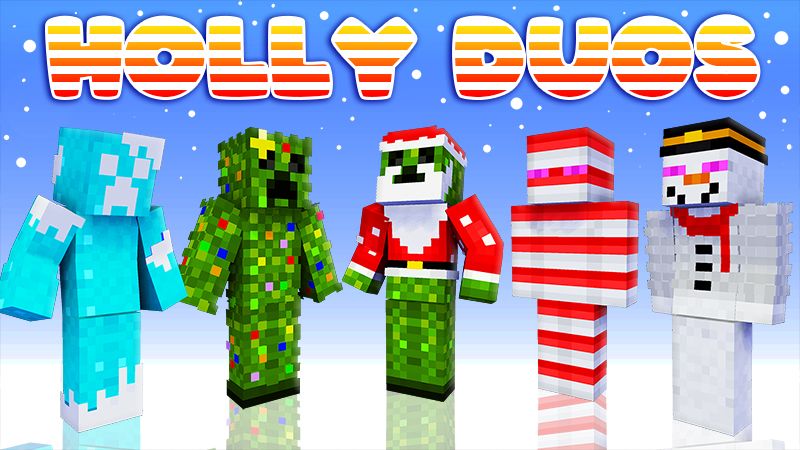 Holly Duos on the Minecraft Marketplace by The Lucky Petals