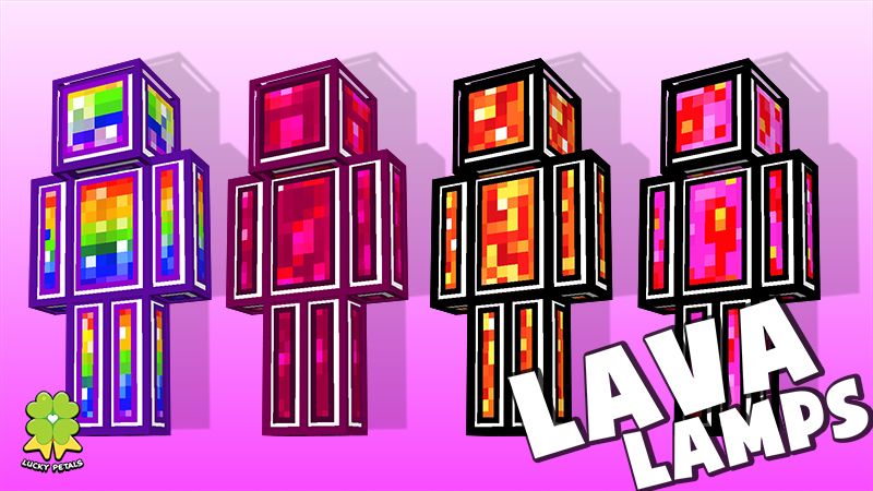 Lava Lamps on the Minecraft Marketplace by The Lucky Petals