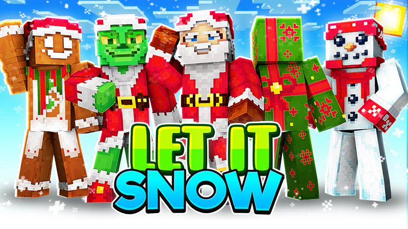 Let It Snow on the Minecraft Marketplace by The Lucky Petals