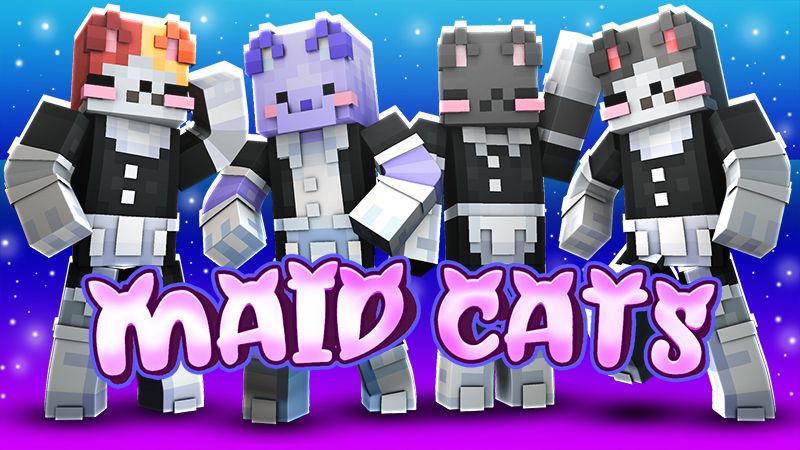 Maid Cats on the Minecraft Marketplace by The Lucky Petals