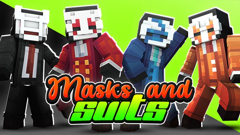 Masks and Suits on the Minecraft Marketplace by The Lucky Petals