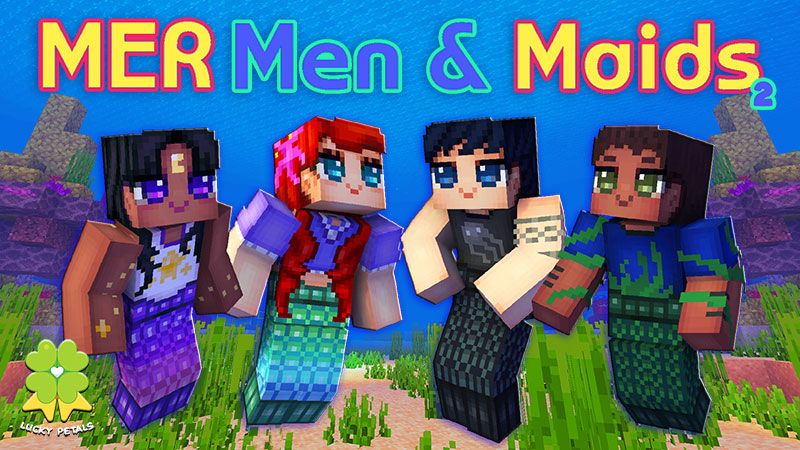 Mer Men and Maids 2 on the Minecraft Marketplace by The Lucky Petals