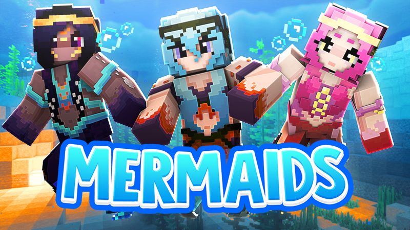 Mermaids on the Minecraft Marketplace by The Lucky Petals