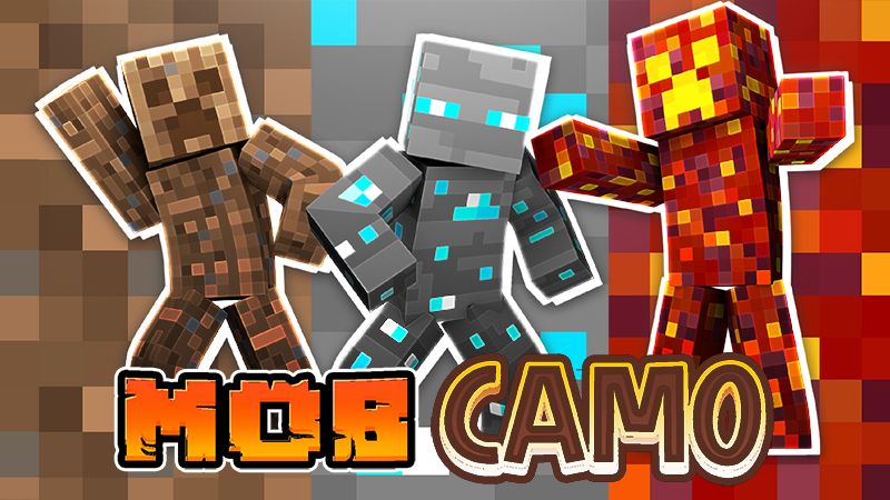 Mob Camo on the Minecraft Marketplace by The Lucky Petals