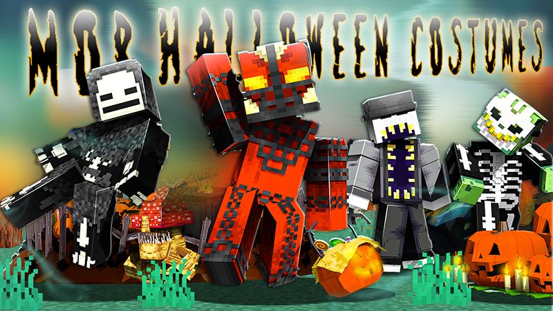 Mob Halloween Costumes on the Minecraft Marketplace by The Lucky Petals