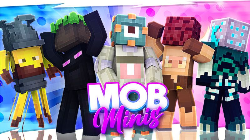 Mob Minis on the Minecraft Marketplace by The Lucky Petals