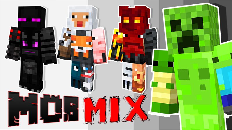 Mob Mix on the Minecraft Marketplace by The Lucky Petals