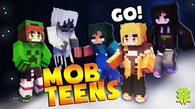 Mob Teens Go on the Minecraft Marketplace by The Lucky Petals