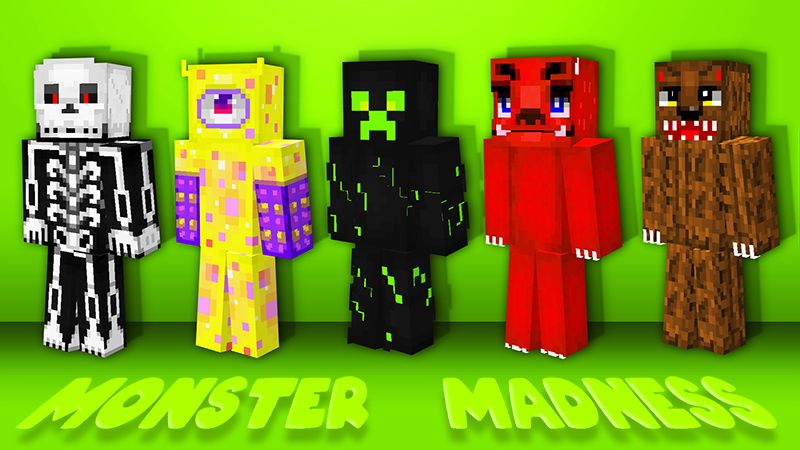 Monster Madness on the Minecraft Marketplace by The Lucky Petals