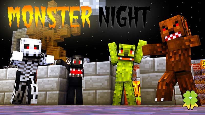 Monster Night on the Minecraft Marketplace by The Lucky Petals