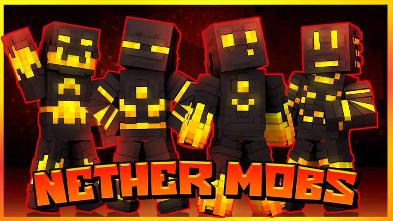 Nether Mobs on the Minecraft Marketplace by The Lucky Petals