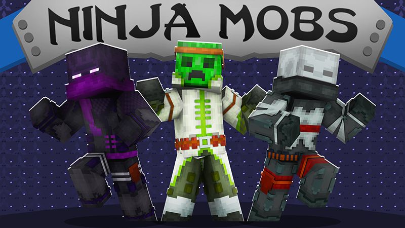 Ninja Mobs on the Minecraft Marketplace by The Lucky Petals