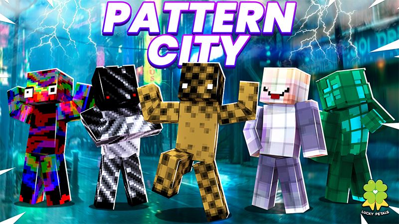 Pattern City on the Minecraft Marketplace by The Lucky Petals