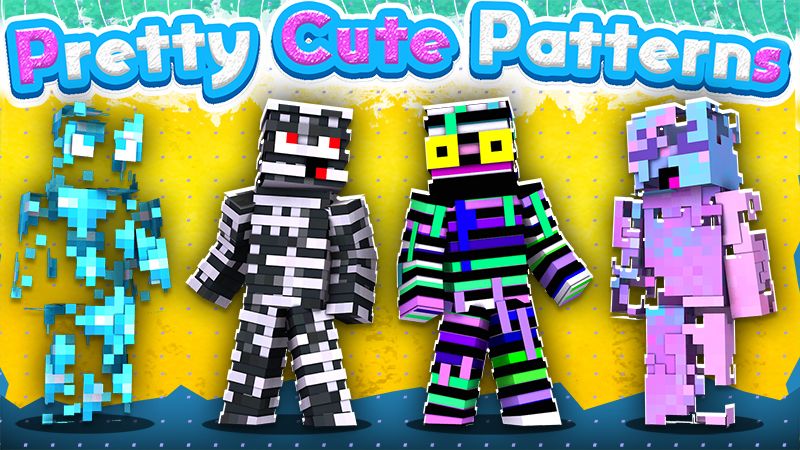 Pretty Cute Patterns on the Minecraft Marketplace by The Lucky Petals