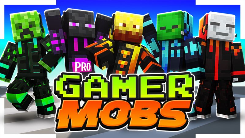 Pro Gamer Mobs on the Minecraft Marketplace by The Lucky Petals