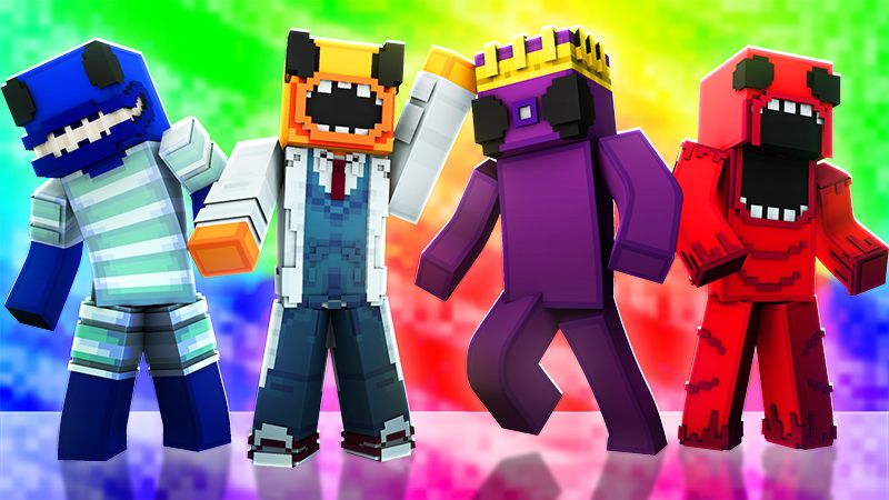 Rainbow Derps on the Minecraft Marketplace by The Lucky Petals