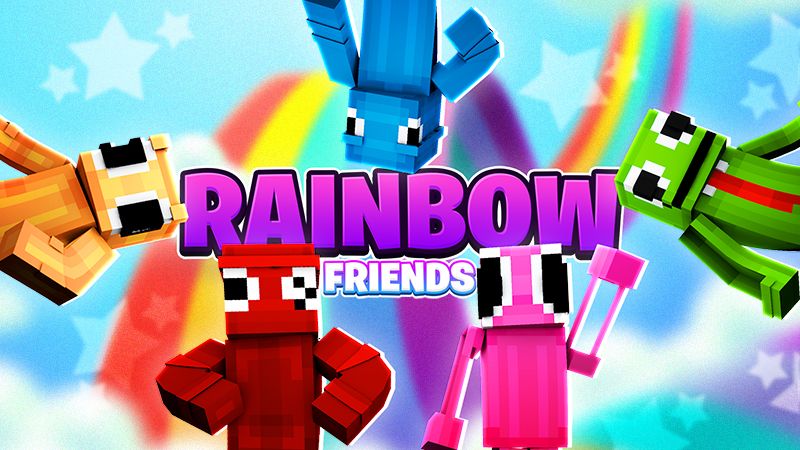 Rainbow Friends on the Minecraft Marketplace by The Lucky Petals