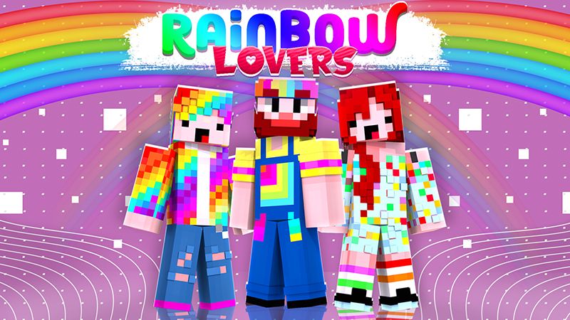 Rainbow Lovers on the Minecraft Marketplace by The Lucky Petals