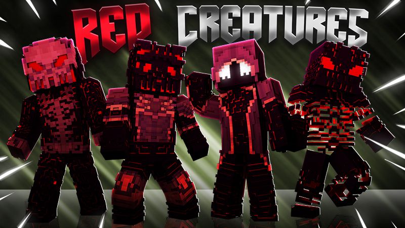 RED CREATURES on the Minecraft Marketplace by The Lucky Petals