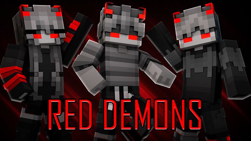 Red Demons on the Minecraft Marketplace by The Lucky Petals