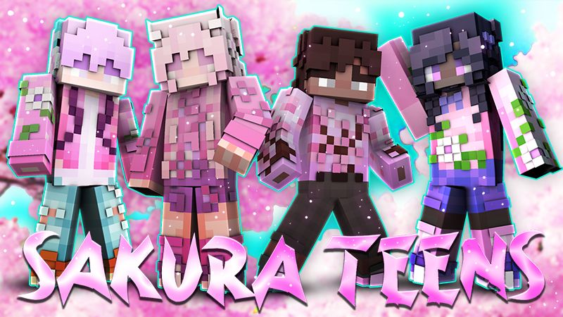 SAKURA TEENS on the Minecraft Marketplace by The Lucky Petals