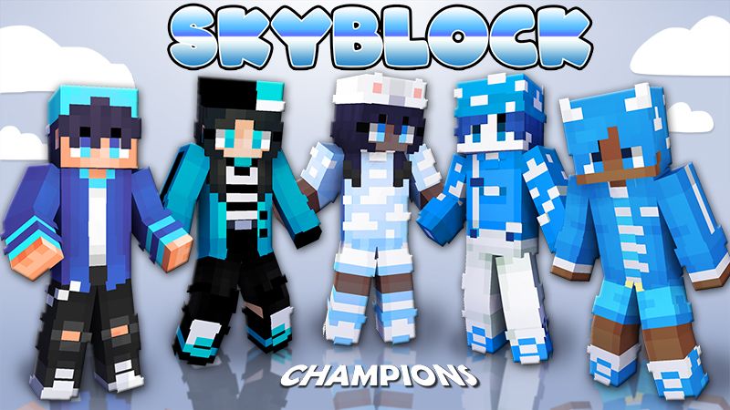 SkyBlock Champions on the Minecraft Marketplace by The Lucky Petals