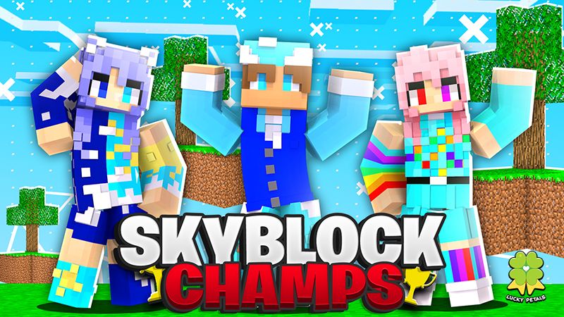 SkyBlock Champs on the Minecraft Marketplace by The Lucky Petals