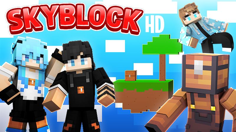 SkyBlock HD on the Minecraft Marketplace by The Lucky Petals