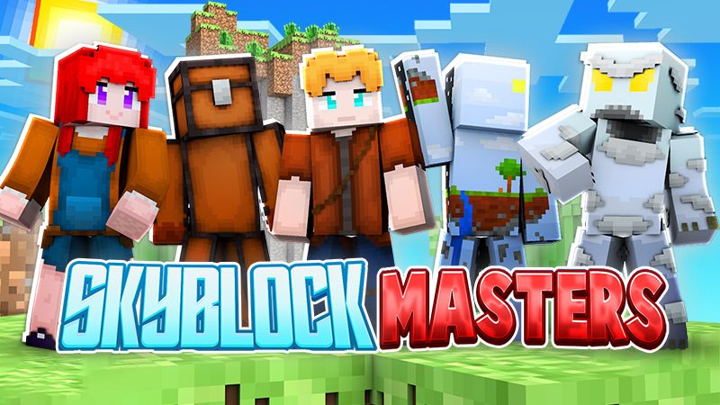 SkyBlock Masters on the Minecraft Marketplace by The Lucky Petals