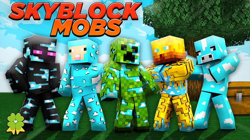 SkyBlock Mobs on the Minecraft Marketplace by The Lucky Petals