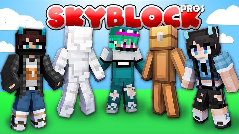 SkyBlock Pros on the Minecraft Marketplace by The Lucky Petals