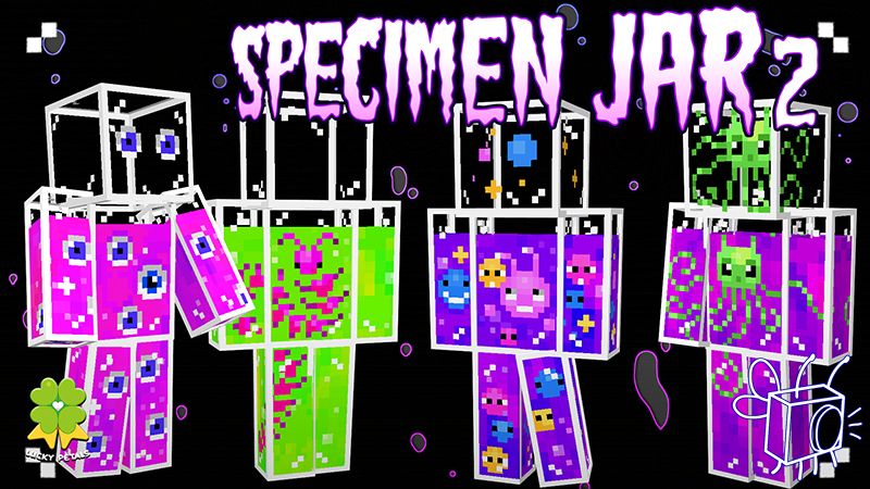 Specimen Jar 2 on the Minecraft Marketplace by The Lucky Petals