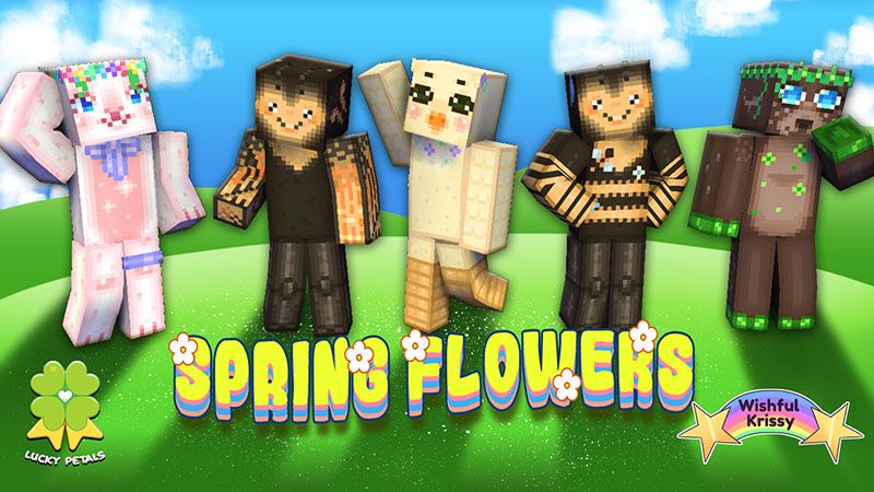 Spring Flowers on the Minecraft Marketplace by The Lucky Petals