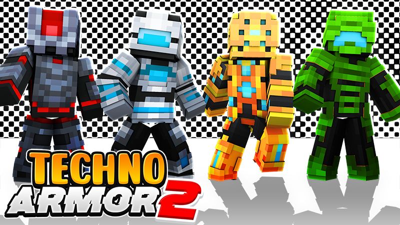 Techno Armor 2 on the Minecraft Marketplace by The Lucky Petals