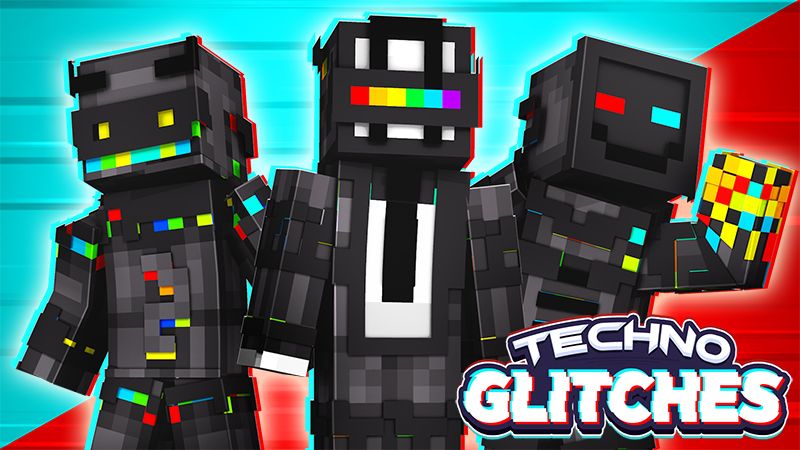 TECHNO GLITCHES on the Minecraft Marketplace by The Lucky Petals