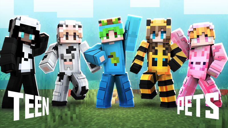 Teen Pets on the Minecraft Marketplace by The Lucky Petals