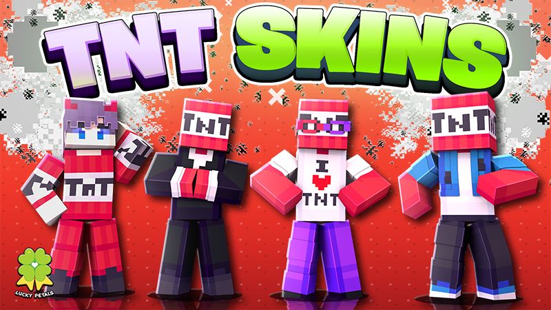 TNT Skins on the Minecraft Marketplace by The Lucky Petals