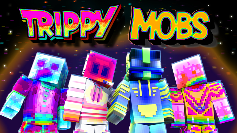 Trippy Mobs on the Minecraft Marketplace by The Lucky Petals