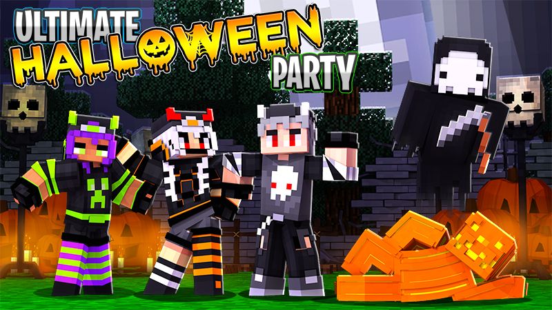 Ultimate Halloween Party on the Minecraft Marketplace by The Lucky Petals