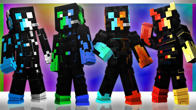 Viral Creepers on the Minecraft Marketplace by The Lucky Petals