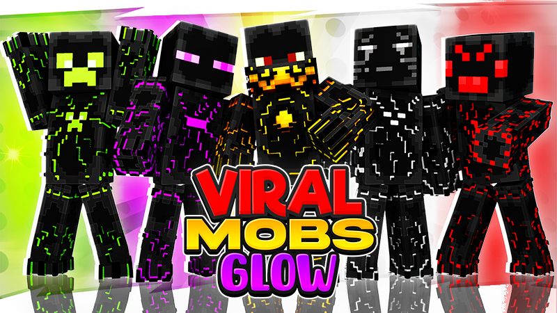 Viral Mobs Glow on the Minecraft Marketplace by The Lucky Petals