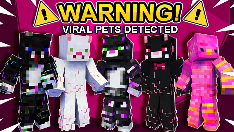 Viral Pets on the Minecraft Marketplace by The Lucky Petals