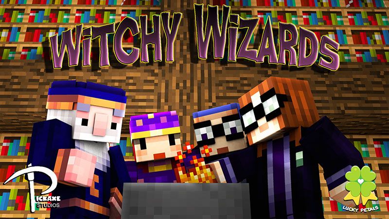 Witchy Wizards on the Minecraft Marketplace by The Lucky Petals