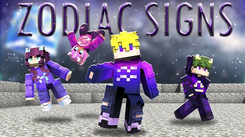 Zodiac Signs on the Minecraft Marketplace by The Lucky Petals