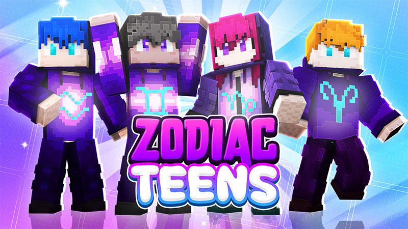 Zodiac Teens on the Minecraft Marketplace by The Lucky Petals