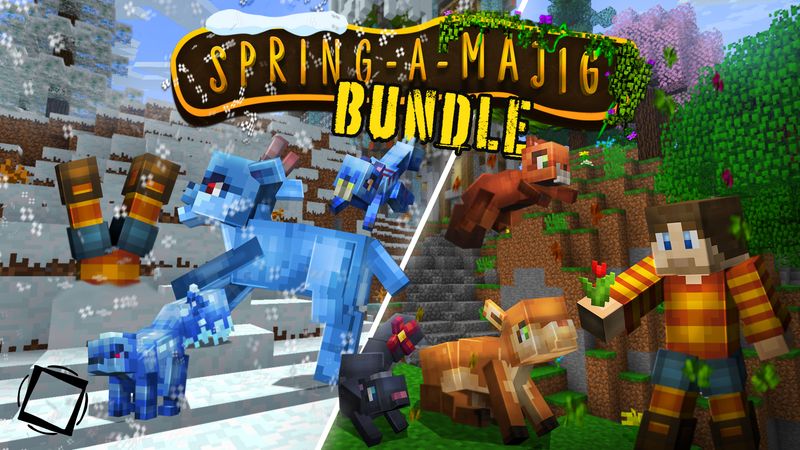 Spring-a-majig Bundle on the Minecraft Marketplace by The Misfit Society