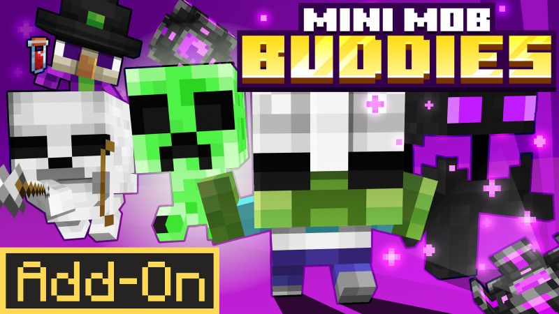 Mini Mob Buddies Add-On on the Minecraft Marketplace by The Pocalypse Studios