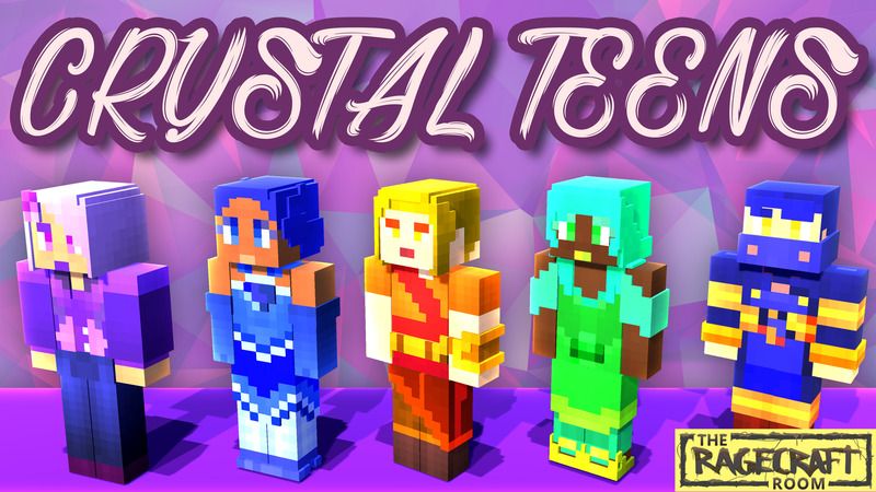 Crystal Teens on the Minecraft Marketplace by The Rage Craft Room