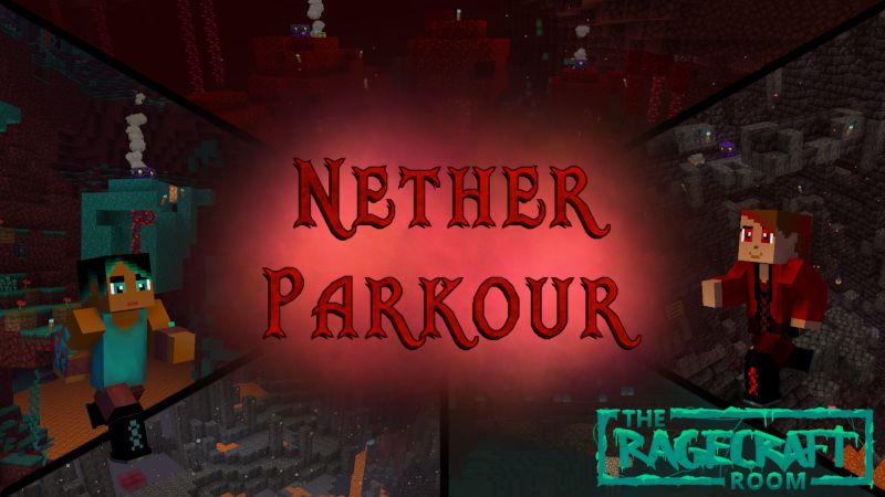 Nether Parkour on the Minecraft Marketplace by The Rage Craft Room